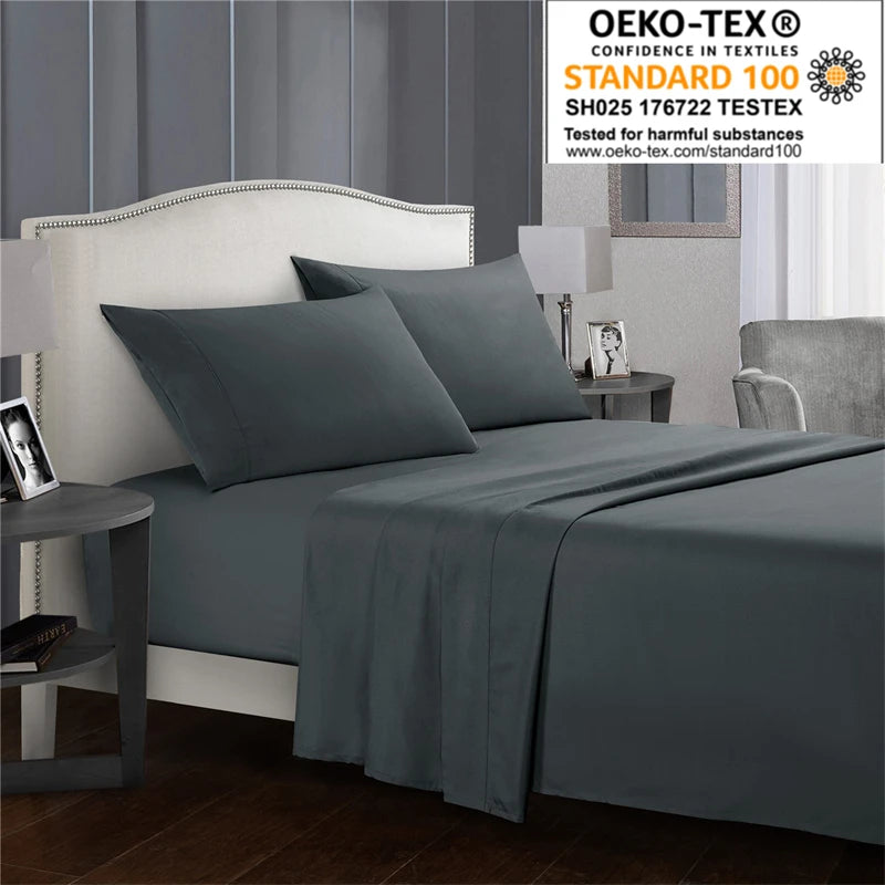 High-quality Simple King Size Bed Sheet Set Soft Comfortable Fitted Sheets Sets Queen Durable Bed Cover Mattress Protector Cover