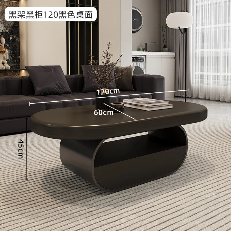Living Room Decoration Coffee Table Nordic Modern Designer Aesthetic Standing Side Table Unique Couchtisch Postmodern Furniture