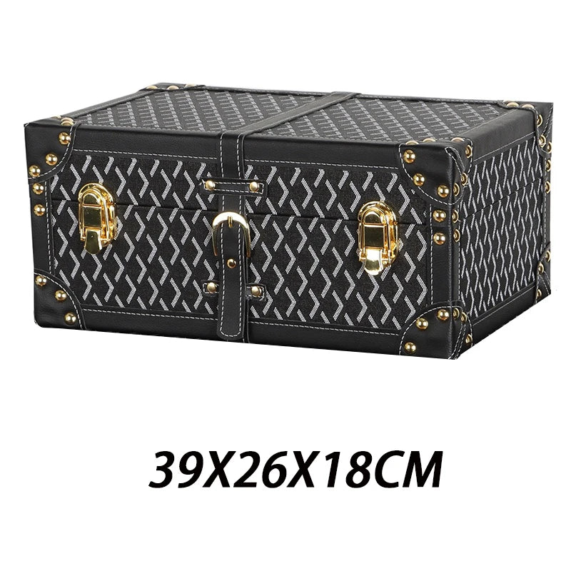 Clothes Storage Boxes Lids Large Capacity Bedroom Storage Boxes Makeup Stationery Organizers Box Toy Props Handicrafts Home
