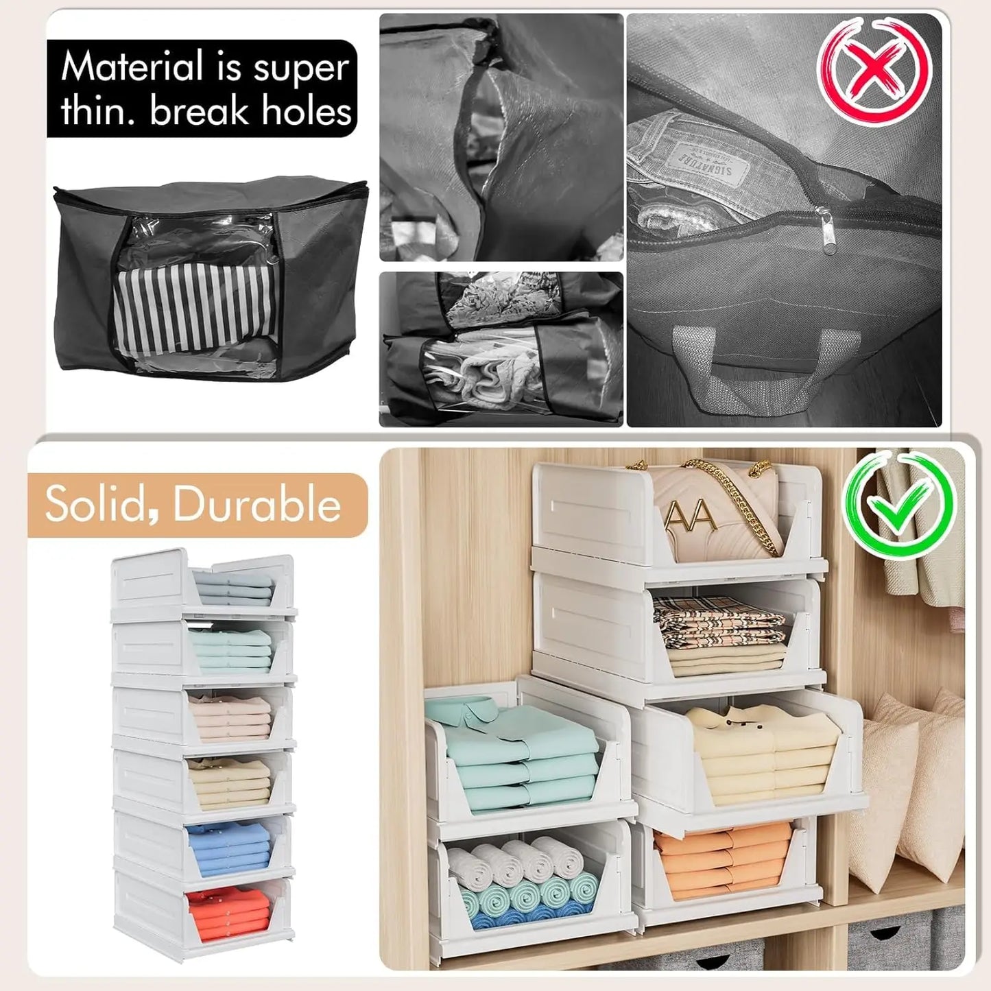 100 Gallon Resin Outdoor Deck Box Waterproof, Plastic Patio Storage Box with Side Handles, Lockable Storage