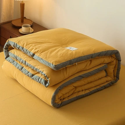 2025 New Model of Cotton Cotton Quilt Inside and Outside Summer Air Conditioner Cool Breathable Machine Washable Quilt