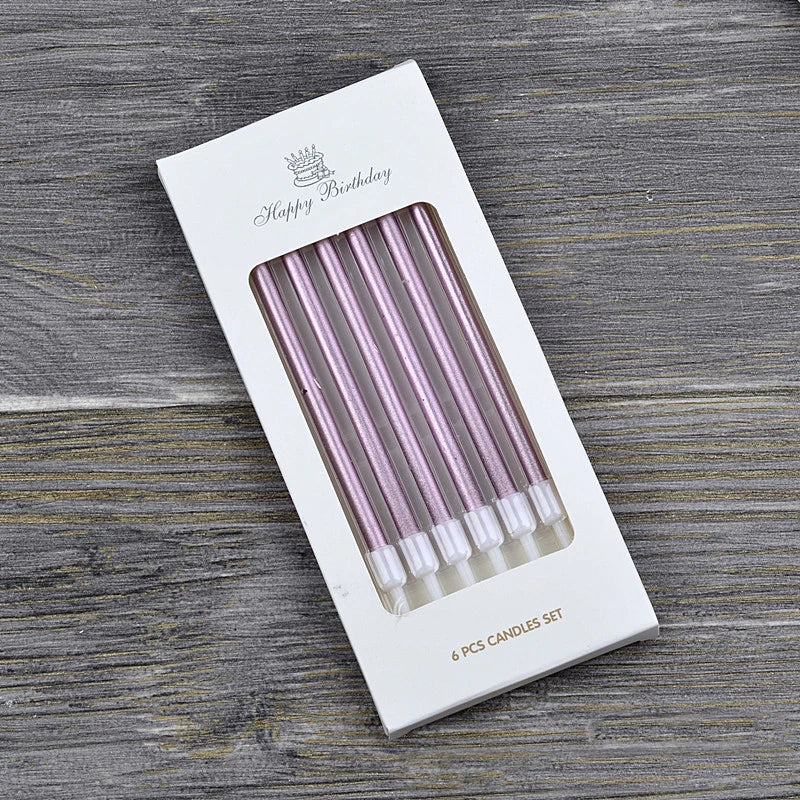 Birthday candle gold-plated process color thread small candle cake shop birthday party cake birthday candle
