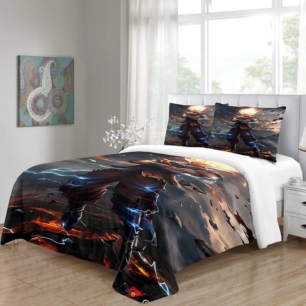 Custom Bedding Sets Quilt Duvet Cover Game Anime Pillow Case King Boy Girl Adult Bedroom Decoration Duvet Cover Set Comforter