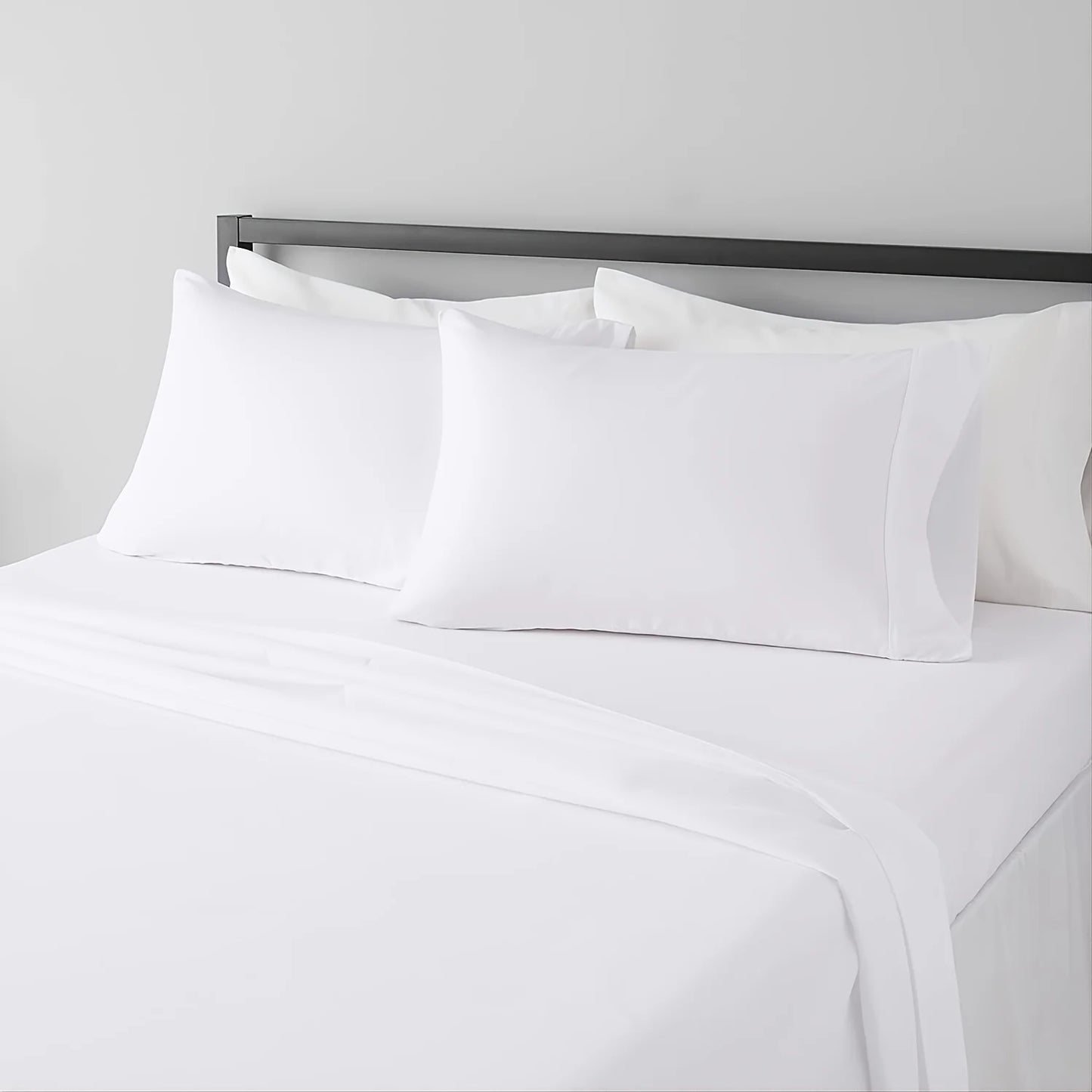 Sheet Set Breathable & Cooling Sheets Hotel Luxury Bed Sheets Extra Soft Easy Fit - 3/4 Piece Set