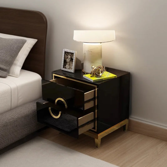 Nightstands Bedside Table Bedroom Auxiliary Sofa Side White Room Black Nightstand Headboard Cabinet Mesita De Noche Furniture