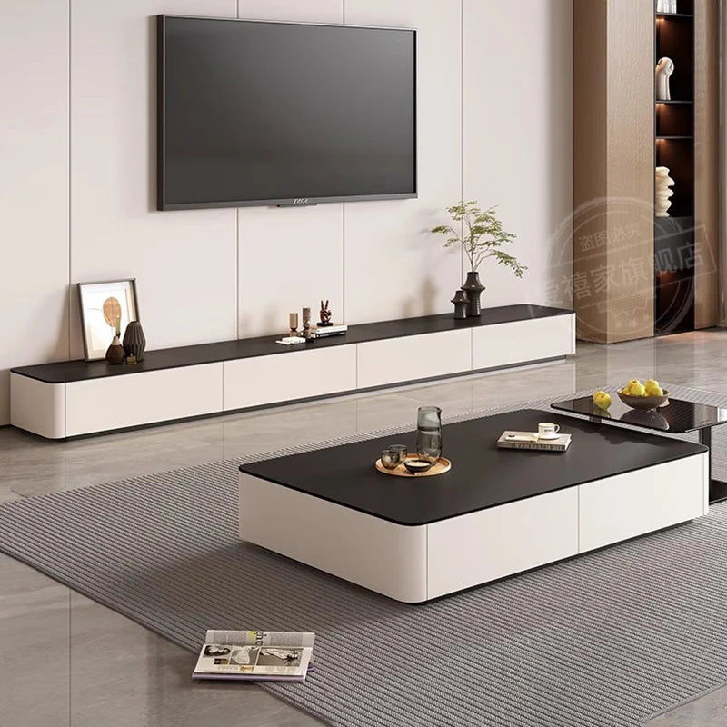 Modern Decor Coffee Table Storage Luxury Square Simple Coffee Table Nordic Design Mesa De Centro Sala Living Room Furniture