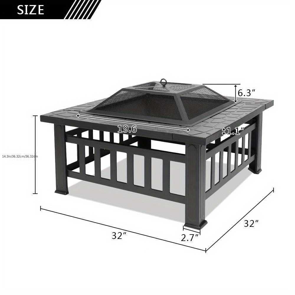 22"/ 30"/32"/35"/43" Versatile Outdoor Fire Pits For Gardens And Backyards Perfect For Cozy Gatherings