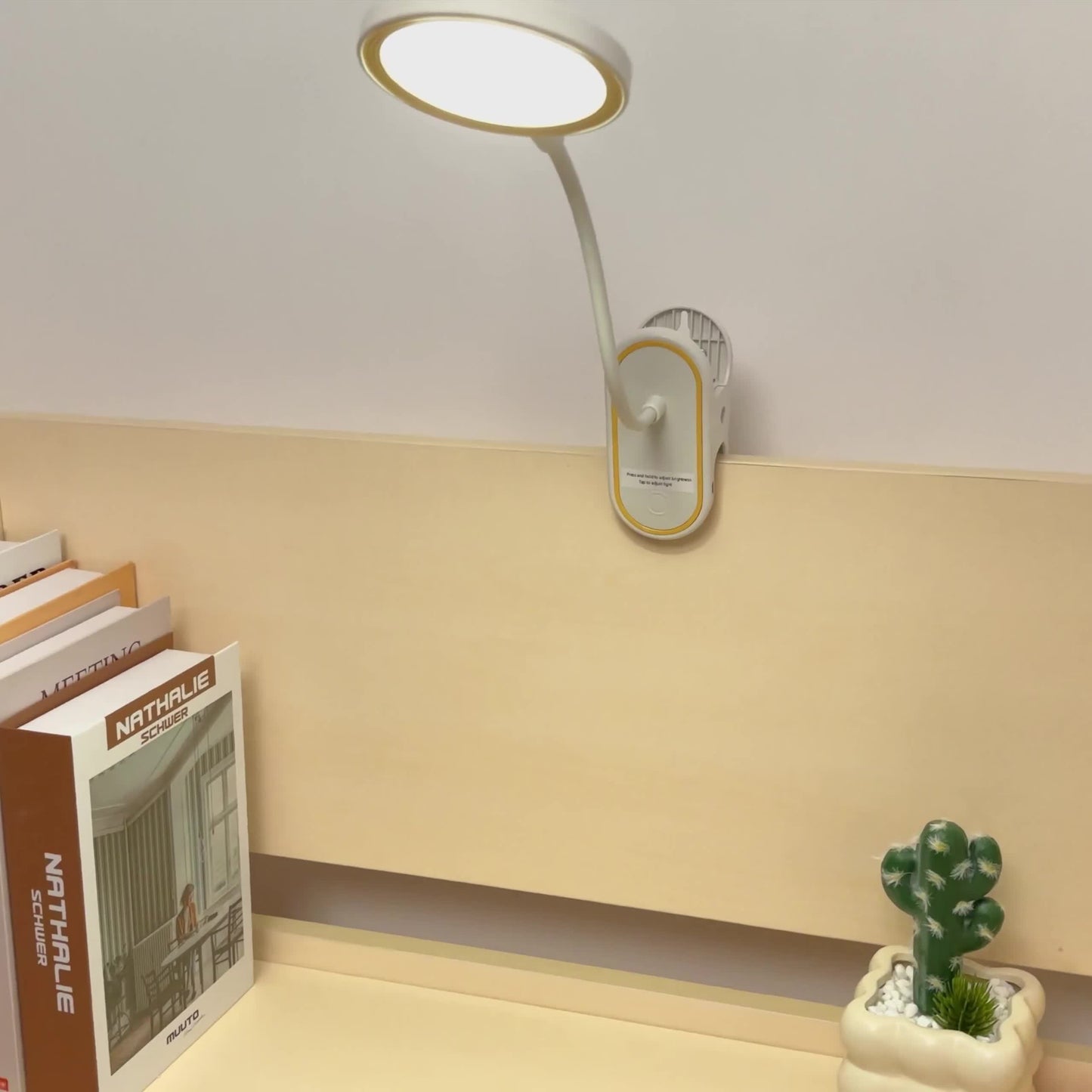 Eye Protection Clip Light For Dormitory Reading Light Portable Clip Light