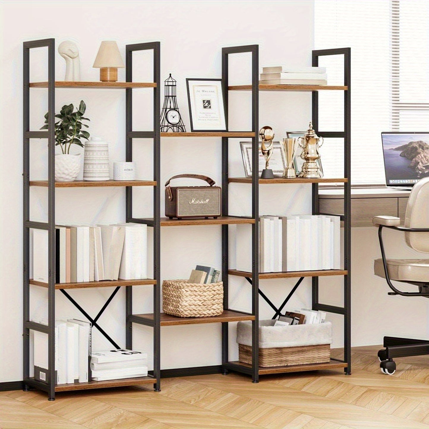 1pc Heavy-Duty Multi-Layer Storage Shelf, 62x23x4 Inches Metal Shelving Unit for Home, Kitchen, Warehouse & Supermarket Display – Easy Assembly, Utility Racks