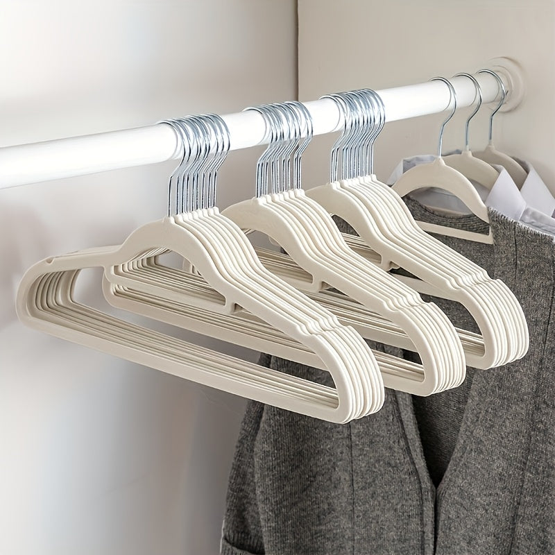 [Polished Hooks] Stainless Steel Traceless Hooks | Polished, Perfect for Dormitory Wardrobe Storage, Suitable for Dry And Wet Environments, Hangers for Clothe