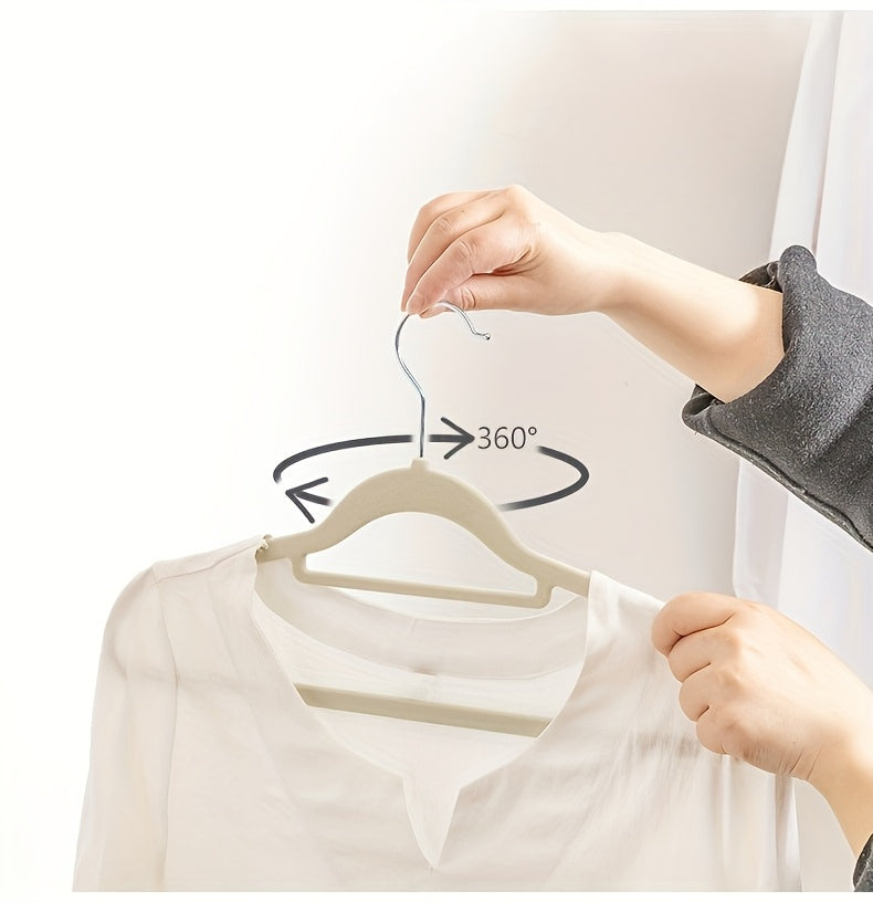 [Polished Hooks] Stainless Steel Traceless Hooks | Polished, Perfect for Dormitory Wardrobe Storage, Suitable for Dry And Wet Environments, Hangers for Clothe